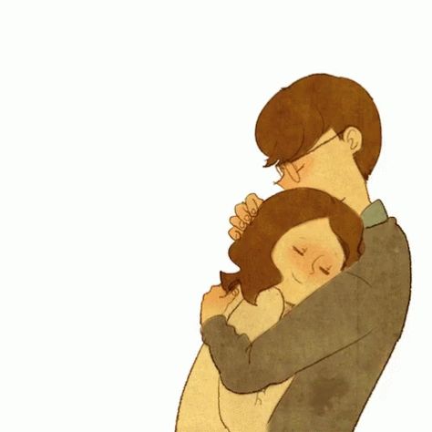 Koala Hug Couple, Puuung Love Is, Hope Artwork, Hug Gif, Cute Hug, Love Cartoon Couple, Cartoons Love, Couple Illustration, 캐릭터 드로잉