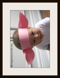 Farm Crafts Preschool, Preschool Farm Crafts, Preschool Farm, Farm Unit, Farm Animals Theme, Pig Crafts, Farm Preschool, Headband Crafts, Pig Ears