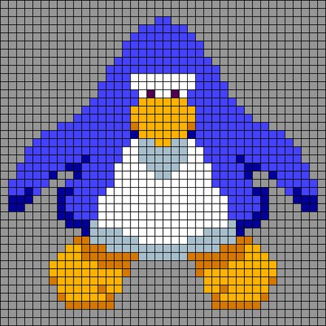 Possum Alpha Pattern, Grid Crochet, Grid Board, Bracelet Book, Crochet Graphs, Perry The Platypus, Pixel Art Templates, Art Templates, Club Penguin