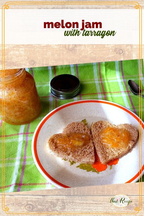 Jam Canning Recipes, Cantaloupe Jam, Melon Jam, Watermelon Rind Preserves, Preserve Recipes, Jam Homemade, Jam Canning, Cantaloupe Recipes, Jam Maker