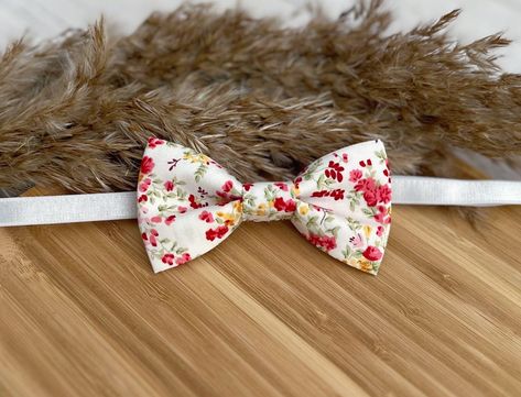 Floral Bow Tie - Red Pink Yellow Flowers - Baby Infant Toddler Boy Youth Adult - Adjustable Neck Strap or Clip On - Handmade Wedding Grad Pink Yellow Flowers, Floral Bow Tie, Handmade Wedding, Neck Strap, Bow Ties, Yellow Flowers, Pink Yellow, Toddler Boys, Clip On