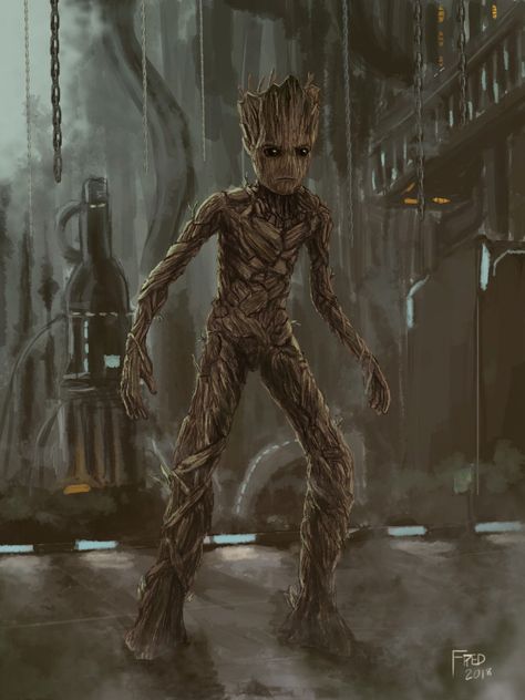 Teen groot Groot Fanart, Teenage Groot, Adventure Marvel, Groot Marvel, Marvel Films, Marvel Vs, Dc Superheroes, Comic Heroes, Marvel Dc Comics