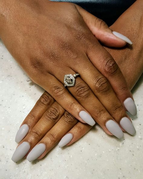 Sns Dipping Powder Nails Summer, Nails Shape, Acrylic Nails At Home, Gray Nails, Metallic Nails, Bride Nails, Dip Powder Nails, Dipped Nails, Nails At Home