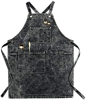 Hairstylist Apron Ideas, Hair Stylist Aprons, Hair Stylist Apron, Jean Apron, Hairstylist Apron, Stylists Aprons, Denim Hair, Tool Apron, Fashion Apron