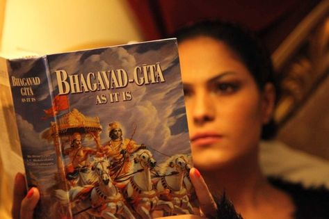 When one first reads the Bhagavad-Gita, it appears that all the purports are just a repetition of the same facts repeatedly and the translations may not appeal at all. A person reading on his own, for several years may never go beyond the initial few chapters. Many students have shared this experience.  At Mayapur Institute, guided by experienced teachers and in a community of sincere students you will get an opportunity to study these books deeply and understand them thoroughly. Book Club Suggestions, Veena Malik, Pregnancy Pain, Pregnancy Books, Types Of Books, Essay Help, Bhagavad Gita, Back To School Activities, Best Books To Read