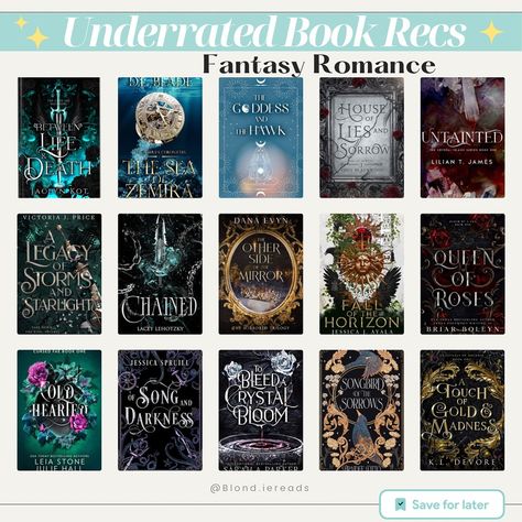 ✨Underrated Fantasy Romance Book Recs✨ Some new and old(-ish) books that need to be added to your TBRs 🩵 #bookrecommendations #romancebooks #romantasy #romantasybooks #fantasybooks #fantasyromancebooks #fantasyromancereaders #spicybooks #spicybookstagram #ku #kindleunlimited #bookrecs #blondiereads #blondiereadsrecs Underrated Fantasy Books, Medieval Romance Books, Book Recommendations Fantasy Romance, Underrated Books, Romance Book Recs, Skincare Tutorial, Ish Book, Fantasy Romance Book, Books Recs