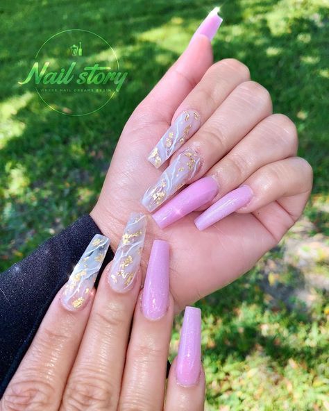 Nails Encapsulated, White Marble Nails, Nail Story, Chino Hills, Rose Gold Nails, Acrylic Set, Dip Powder Nails, Neutral Nails, Marble Nails