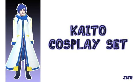 "𝐊𝐀𝐈𝐓𝐎 𝐂𝐎𝐒𝐏𝐋𝐀𝐘 𝐒𝐄𝐓" de JayBird_TheNerd de Patreon | Kemono Sims 4 Vocaloid Cc, Sims 4 Vocaloid, Kaito Cosplay, Vocaloid Kaito, Sims 4 Anime, Sims 4 Game Mods, Cosplay Boots, Jay Bird, Cosplay Hair