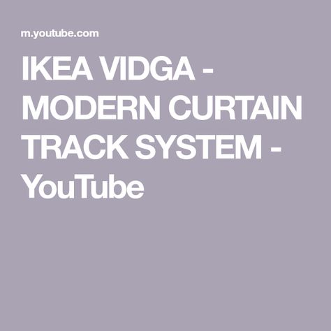 Vidga Ikea Curtains Ceiling, Ikea Curtain Track System, Ikea Vidga Curtain Track, Ikea Vidga, Ikea Curtain, Curtain Track System, Floor To Ceiling Curtains, Curtain Installation, Ikea Curtains