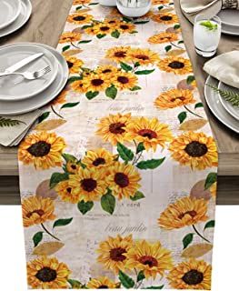 Dinner Banquet, Wedding Runner, Thanksgiving Table Runner, Sunflower Kitchen, Burlap Table, Runner Table, Runner Kitchen, Buy Linen, Burlap Table Runners