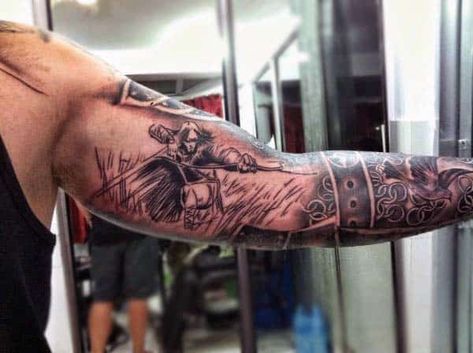 50 Archery Tattoos For Men - Bow And Arrow Designs Bow Hunting Tattoos, Archery Tattoo, Archer Tattoo, Bow Tattoo Designs, Valkyrie Tattoo, Arrow Designs, Hunting Tattoos, Quote Tattoos Girls, Arrow Tattoo Design