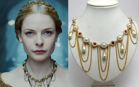 Tudor Jewelry, Royalty Jewelry, Elizabeth Woodville, Queen Necklace, Tudor Costumes, Ancient Jewels, Art Jewelry Design, Wars Of The Roses, Tudor Rose