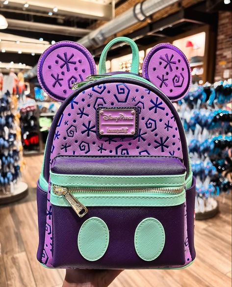 Lisa Frank Backpack, Pastel Backpack, Canvas Backpack Purse, Disney Bags Backpacks, Mickey Mouse Bag, Stitch Backpack, Minnie Mouse Backpack, Polka Dot Bags, Mini Mochila