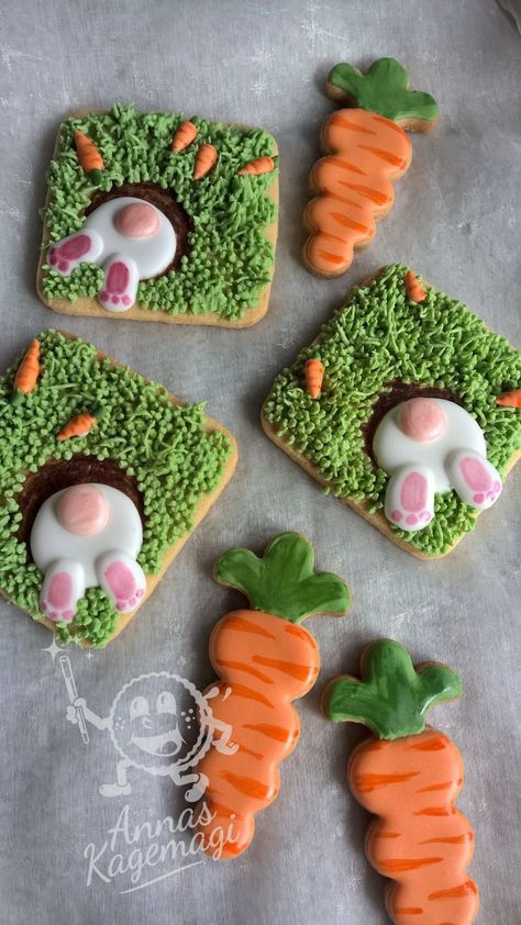 Easter Icing Cookies, Spring Cookie Decorating Ideas, Easter Sugar Cookie Ideas, Easter Biscuits Decorated, Bunny Sugar Cookies Decorated, Spring Cookies Royal Icing, Spring Biscuits, Easter Cookies Decorated Ideas, Bunny Cookies Decorated