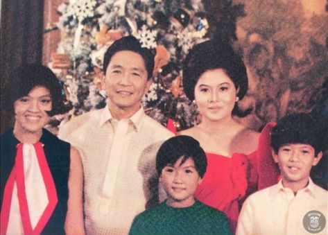 Marcos Family Picture, Marcos Family, Ferdinand Marcos, Head Of State, Family Picture, 3 Kids, Happy Family, History, Quick Saves