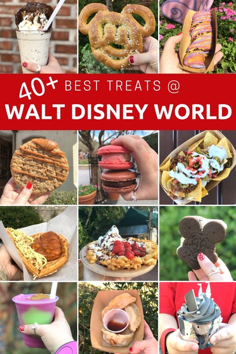 Disney World Treats, Food At Disney World, Disney Park Food, Disney Inspired Food, Disney Foods, Best Treats, Disney Desserts, Disney Treats, Disney World Food