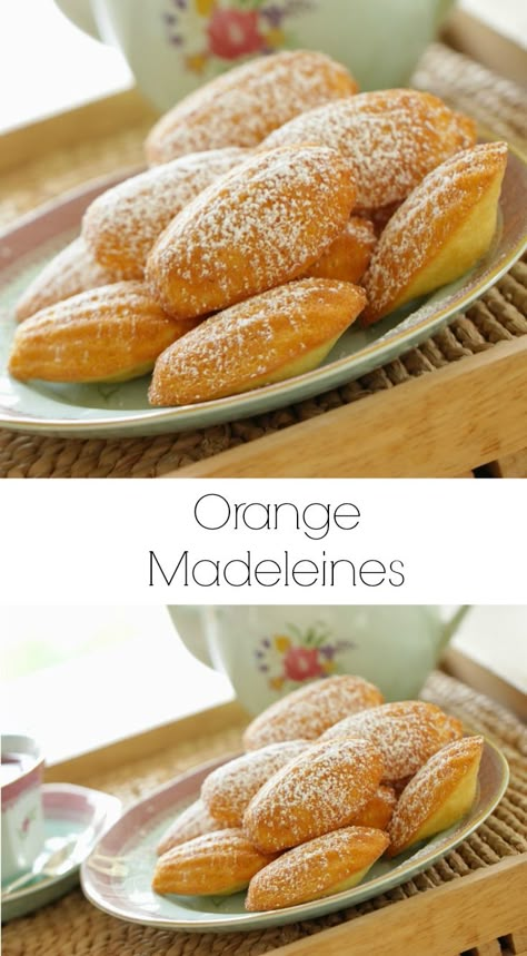 Madeline Cookies Recipe, Madelines Recipe, Madeline Cookies, Madeleine Recipe, Madeleine Cookie, Spring Desserts, French Desserts, Macaron Recipe, French Pastries