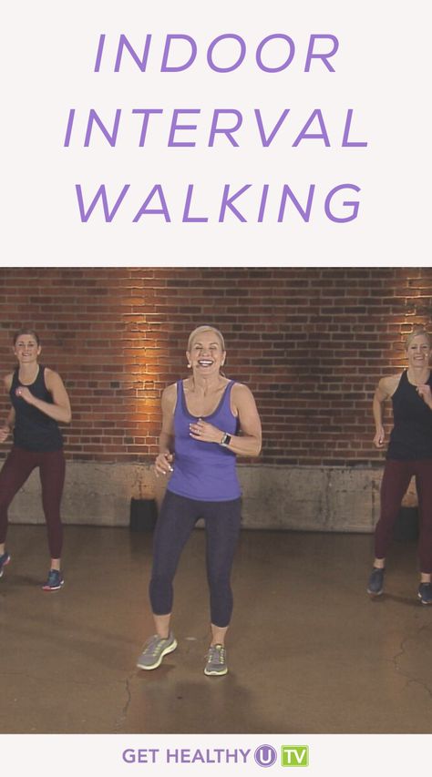 Love to walk but looking for a little boost in your workout? Interval walking might be just the solution for you! This fun indoor interval walking workout features low impact moves that will get your heart pumping while burning tons of calories. No equipment needed! Join trainers Chris Freytag, Jodi Sussner and Lindsay Bomgren for this fantastic and fun indoor interval walking workout. Chris Freytag Workouts, Beginner Workout Video, Beginner Fitness, Chris Freytag, Post Workout Drink, Walking Workout, Burning Calories, Hiit Program, Heart Pumping