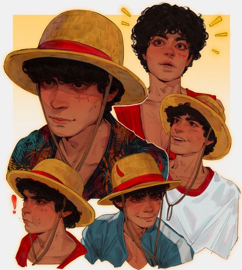 welcome Luffy Fanart, One Piece Crew, The Pirate King, One Piece Drawing, Straw Hats, One Piece Fanart, Monkey D Luffy, Sketchbook Art Inspiration, One Piece (anime)