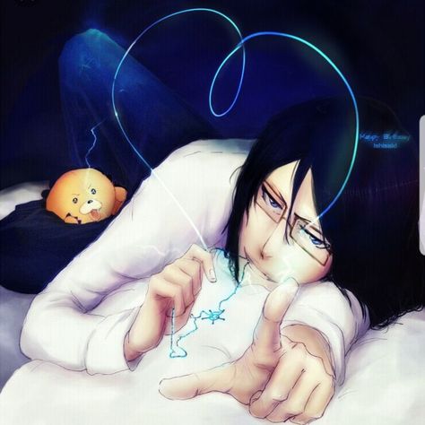 I just cannot. ❤️ Ishida Uryuu Fanart, Uryu Ishida Fanart, Uryu Ishida Manga, Ishida Uryuu, Uryu Ishida, Kon Bleach, Kubo Tite, Soul Society, Bleach Tybw