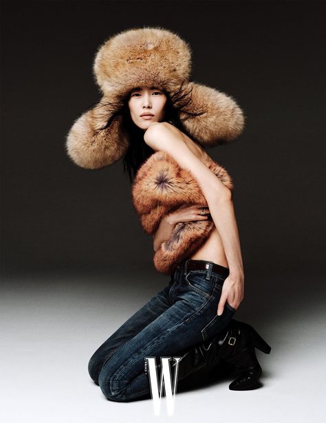 Leslie Zhang, Sport Editorial, Liu Wen, Winter Photoshoot, Concept Clothing, W Magazine, Photoshoot Concept, Beauty Shots, Fashion Inspiration Design