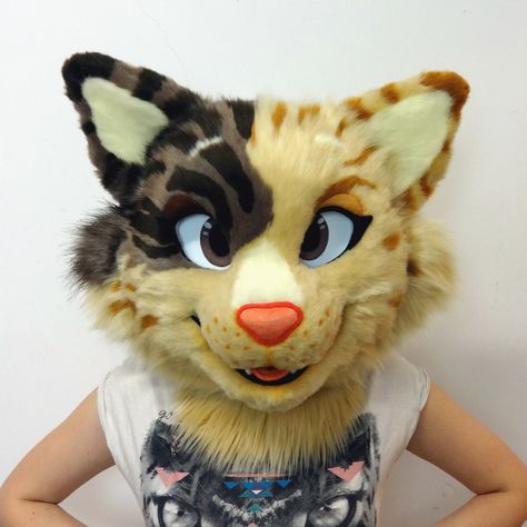 Mabel — Nuke Creations Fursuit Head Tutorial, Cat Fursuit Head, Fursuit Inspiration, Cat Fursuit, Head Tutorial, Fursuit Ideas, Fursuit Tutorial, Fur Suit, Fur Suits