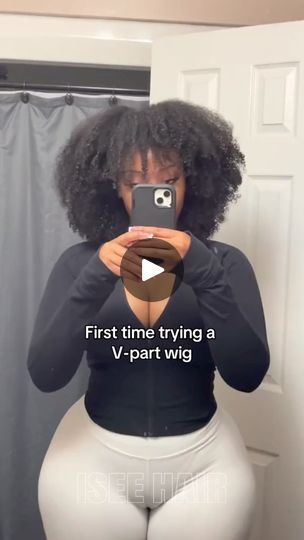 8.7K views · 28 reactions | ISEE Super V Part Wig Afro Curly Human Hair Glueless Wigs Beginner Friendly | i got tired of doing my natural hair everyday😞💡😮‍💨 so i got a wig that looks like my hair so no one can tell the difference
✨ISEE Super V Part Wig- Afro... | By ISEE HAIR | Facebook Isee Hair, V Part Wig, Hair Everyday, Glueless Wigs, My Hair, Natural Hair, Human Hair, Natural Hair Styles, That Look