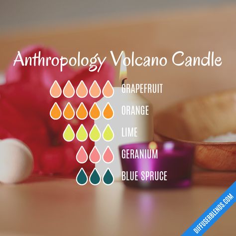 Diffuser Blend Anthropologie, Volcano Oil Blend, Anthropology Scent Essential Oils, Anthropology Volcano Essential Oil Blend, Volcano Essential Oil Recipe, Anthro Candle Diffuser Blend, Anthropologie Candle Essential Oil Blend, Anthropologie Volcano Diffuser Blend, Anthropologie Oil Blend