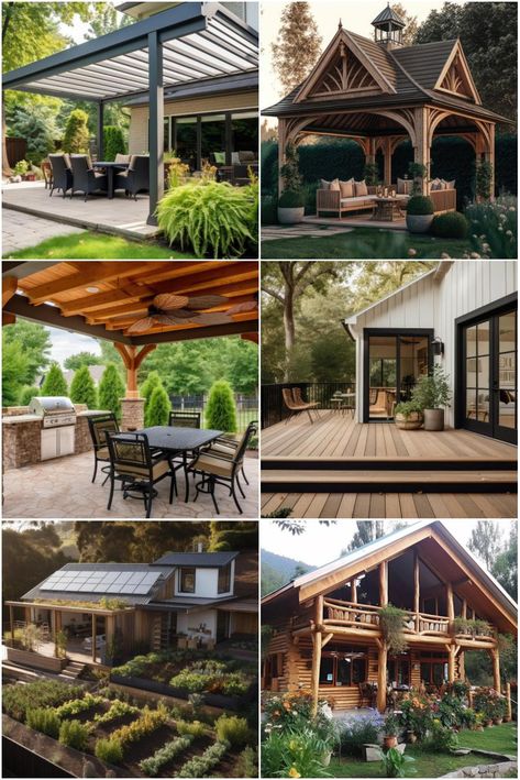 🏠🌿 Get ready for the ultimate patio transformation with our amazing designs that will leave your guests in awe! 😍👌 https://rooferdigest.com/gable-patio-roof-design-ideas/ Gabled Patio Cover Roof Ideas, Double Roof Design, Modern Gable Roof, Patio Roof Extension Ideas, Rooftop Patio Design, Roof Extension, Rooftop Patio, Gable Roof, Thatched Roof