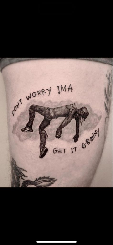 Rodeo Tattoo Travis Scott, Travis Scott Tattoos, Rapper Tattoos Ideas, Travis Scott Tattoo Ideas, Utopia Tattoo, Travis Scott Tattoo, Rapper Tattoos, Scott Tattoo, Window Tattoo