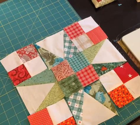 Tennessee Waltz Quilt (Fabric Scrap Buster) Tutorial Tennessee Waltz Quilt Pattern, Tennessee Waltz Quilt Pattern Free, Tennessee Waltz Quilt, Tennessee Waltz, Scrap Busters, Quilt Block Patterns Free, Scrap Quilt Patterns, Quilt Block Tutorial, My Sewing Room