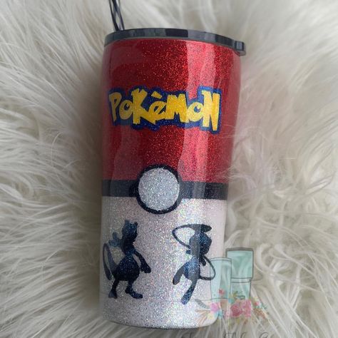 Pokemon Tumbler, Cricut Pictures, Boys Cup, Kids Tumblers, Tumblers Ideas, Cricut Cups, Yeti Cup Designs, Tumblr Cup, Tumblers Designs