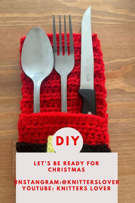 #diy #knitterslover #xmas2024 #xmasideas #xmas #navidad #xmastree #xmasdecor Christmas Silverware Holder, Xmas Table, Silverware Holder, Please Subscribe To My Channel, Xmas 2024, All Videos, Subscribe To My Channel, Christmas Is Coming, Please Subscribe