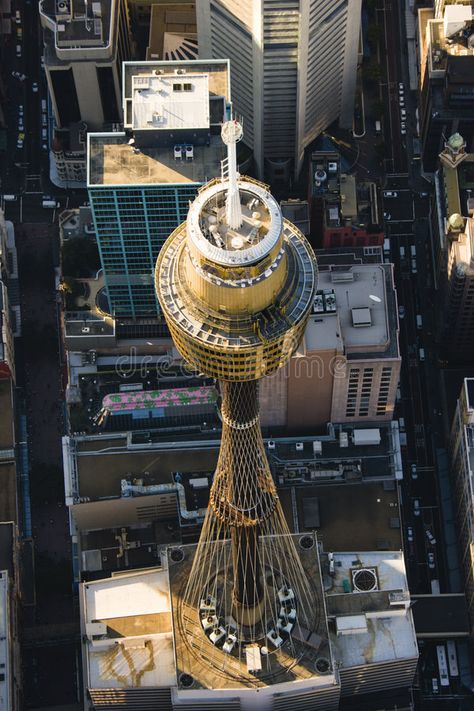 AMP Tower, Sydney, Australia. Aerial view of Centrepoint Tower in Sydney, Austra , #ad, #Sydney, #Tower, #AMP, #Australia, #Centrepoint #ad Sydney Tower, Sydney Travel, 3d Sculpture, New Zealand Travel, Abstract 3d, Sydney Australia, Aerial View, Editorial Photography, Flyer Design