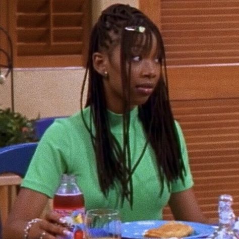 90s Aesthetic Fashion, Brandy Norwood, 90s 2000s Fashion, 90s Inspired Outfits, Cute Braided Hairstyles, Pretty Braided Hairstyles, 90s Hairstyles, The Embrace