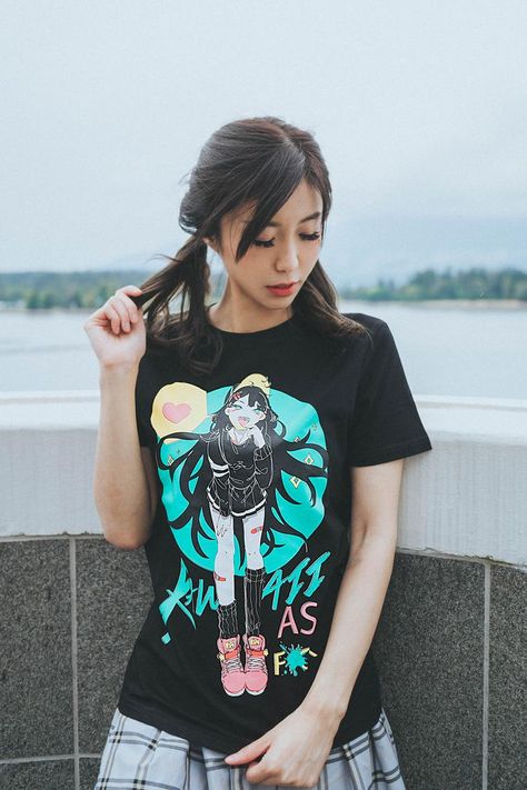 Japanese Anime T-Shirts | Shop Bibisama Street Apparel – Bibisama Apparel Bleached Tshirt Ideas, Otaku Fashion, Otaku Clothes, Gashapon Machine, Anime Streetwear, Streetwear Shirts, Bleach T Shirts, Anime Expo, Japanese Streetwear