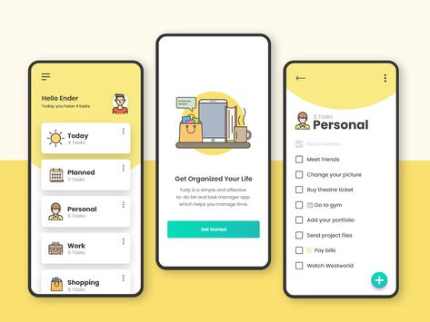 To Do List App Design, List Ui Design Mobile, To Do List App, Todo List App, Task App, Todo App, Checklist App, To Do App, App Design Layout
