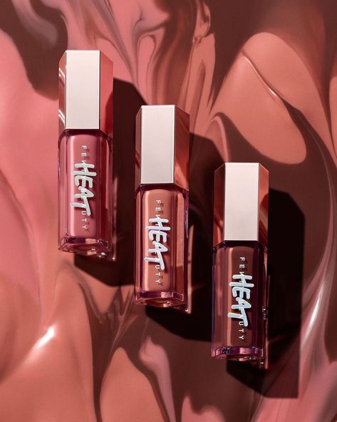 🔥 formula to give your lips an instant plump job with a gentle warming sensation for juicy, full-looking lips in the shades: FENTY GLOW ✨, FUSSY 👄, and HOT CHOCOLIT 🍫 Available at Sephora. #BlackBeauty Shein Clothes, Fenty Skin, Makeup List, Eyebrow Eyeshadow, Lip Liners, Lip Cosmetics, Ethereal Makeup, Beauty Natural Products, Unique Makeup