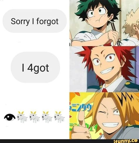 Anime Humor, Tous Les Anime, Bnha Memes, 9gag Funny, Mha Memes, Humor Mexicano, Meme Comics, Kirishima Eijirou, Online Manga