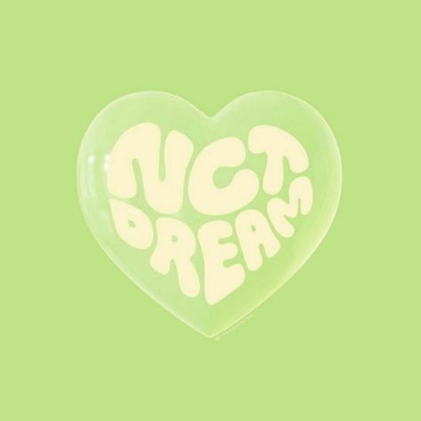 Nct Green Aesthetic, Nct Dream Logo, Nct Logo, Dream Logo, Mint Green Aesthetic, Kids In Love, Dorm Posters, Green Theme, Green Logo