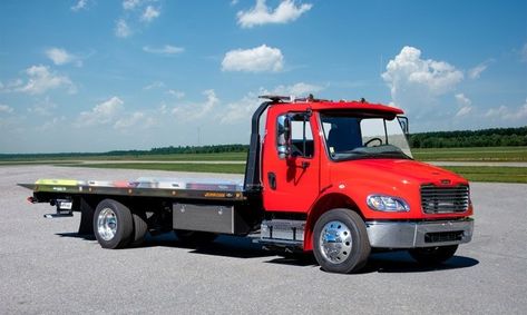 Here is a sneak peek of the five trucks we brought to the tow expo in Raleigh! Our regional sales director, @Jim Kerr, is at the show. See him for the best price and financing rate this year! https://ectts.com/2024/08/come-to-the-2024-mid-atlantic-tow-expo-raleigh/ Stock#13053N | Heavy Wrecker | 2023 International HX520 & Jerr-Dan JBF 50-Ton Integrated Heavy Wrecker in White Stock#13437N | Rollback | 2024 Freightliner M2 & Jerr-Dan 24x102 8.5-Ton in Viper Red Stock#13936N | Wrecker | 2024... Jim Kerr, Flatbed Towing, Flat Deck, Flatbed Trailer, White Stock, Tow Truck, Peterbilt, Tandem, Sneak Peek