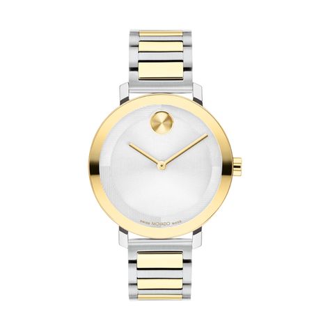 Sites-MovadoUS-Site Movado Womens Watch, Movado Bold, Wedding Day Jewelry, Silver Water, Jared The Galleria Of Jewelry, Engagement Ring Guide, Metal Shop, Women's Watch, Pale Yellow