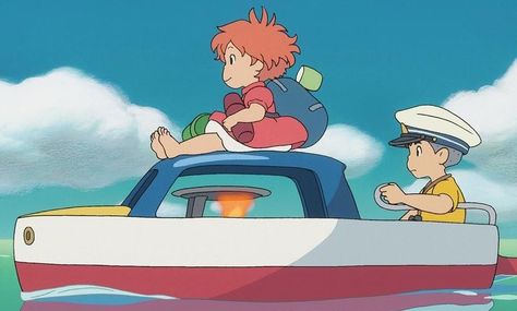 Ponyo Scenes, Ghibli Study, Gibli Studio, Scenes To Paint, Nerd Aesthetic, Ghibli Tattoo, Scene Aesthetic, Studio Ghibli Movies, Ghibli Movies