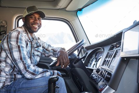 Truck Driving Jobs, Tractor Trailer Truck, Driver Job, Truck Driving, Cab Driver, Delivery Driver, Trucking Companies, Tractor Trailers, Work Looks