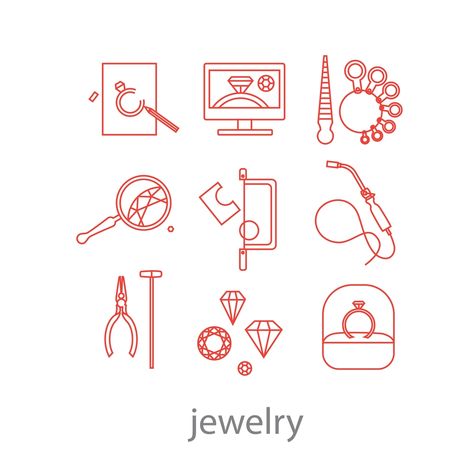 Goldsmith Tools, Jeweler Tools, Jewelry Icon, Tool Logo, Icon Jewelry, Jewellers Bench, Jewelers Tools, Working Professional, Jewelry Pliers