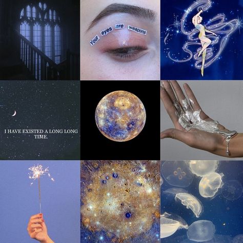 Which Are You Template, Which Planet Are You, Which Aesthetic Are You, Star Moodboard, Space Core, Planet Aesthetic, Mercury Planet, Planets Images, Collage Creator