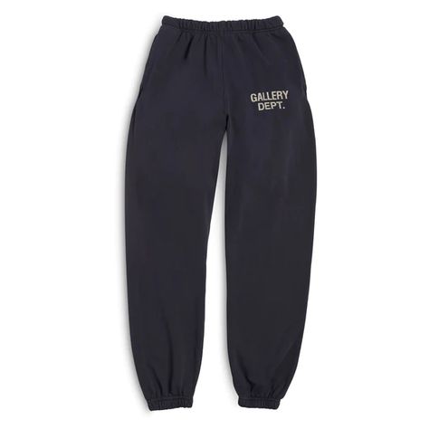 Gallery Dept Sweatpants, Gallery Dept Logo, Gallery Department, English Logo, Apparel Design Inspiration, Logo Pants, Gallery Dept, Sweat Pant, Fleece Sweatpants