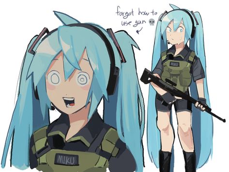 Miku Leek, Kaai Yuki, Miku Hatsune Vocaloid, Rat Man, Miku Hatsune, Fandom Funny, Cartoon Jokes, I Cool, Project Sekai