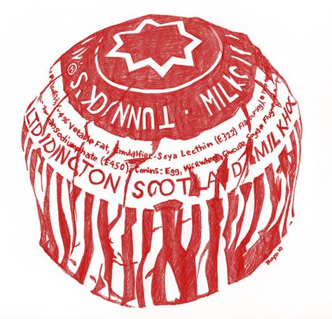 Tunnocks Tea Cake pen drawing on Behance Tea And Toast Drawing, Afternoon Tea Drawing, Tunnocks Tea Cakes Art, Tea And Biscuits Illustration, Sketch London Afternoon Tea, Tunnocks Tea Cakes, Tea Cakes Southern, Apple Tea Cake, Chocolate Tea Cake