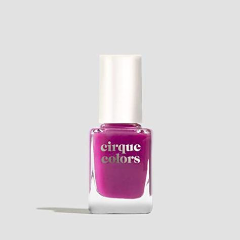 Cirque Colors Berry Jelly - Magenta Purple Jelly Nail Polish- 0.37 Fl Oz (11 mL) - Vegan & Cruelty-Free Nail Polish Style, Jelly Nail Polish, Pink French Manicure, Jelly Sandwich, Jelly Nail, Color For Nails, Cirque Colors, Plum Wine, Vegan Nail Polish